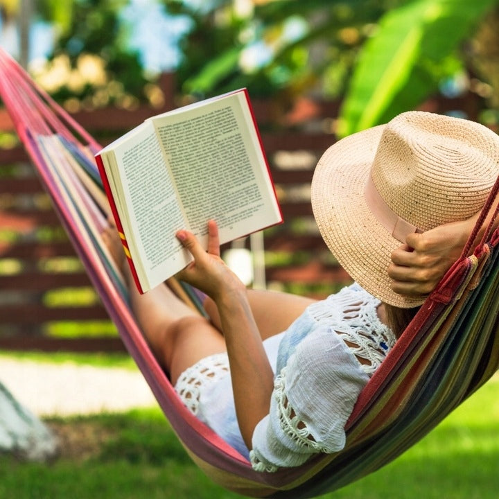 Hammock with garden frame double stand Brazilian chair up to 250kg Manufacturer code Hamak ze stelażem ogrodowy