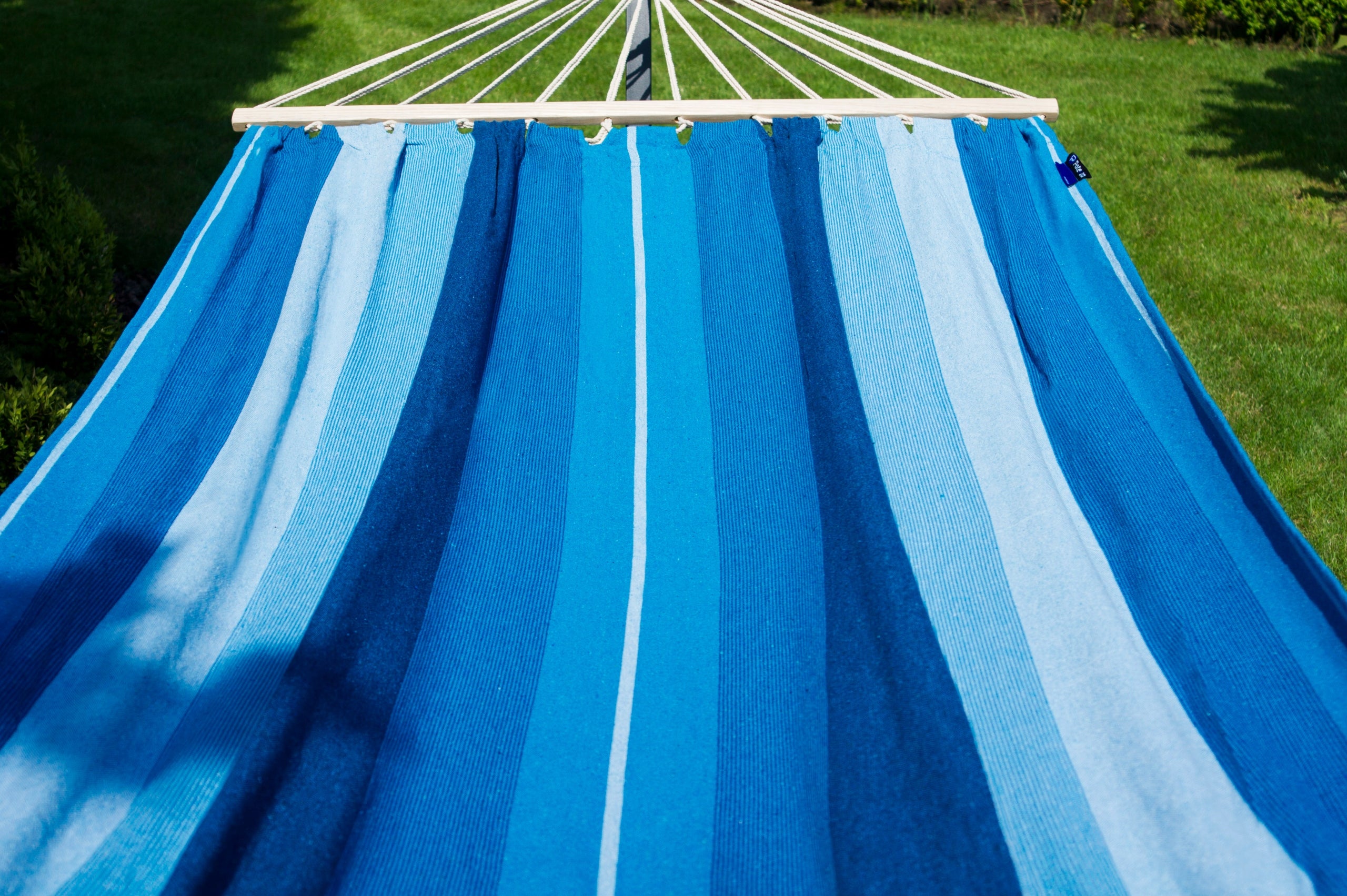Hammock with steel frame GRANDE garden hammock with crossbars POTENZA Material width 160 cm