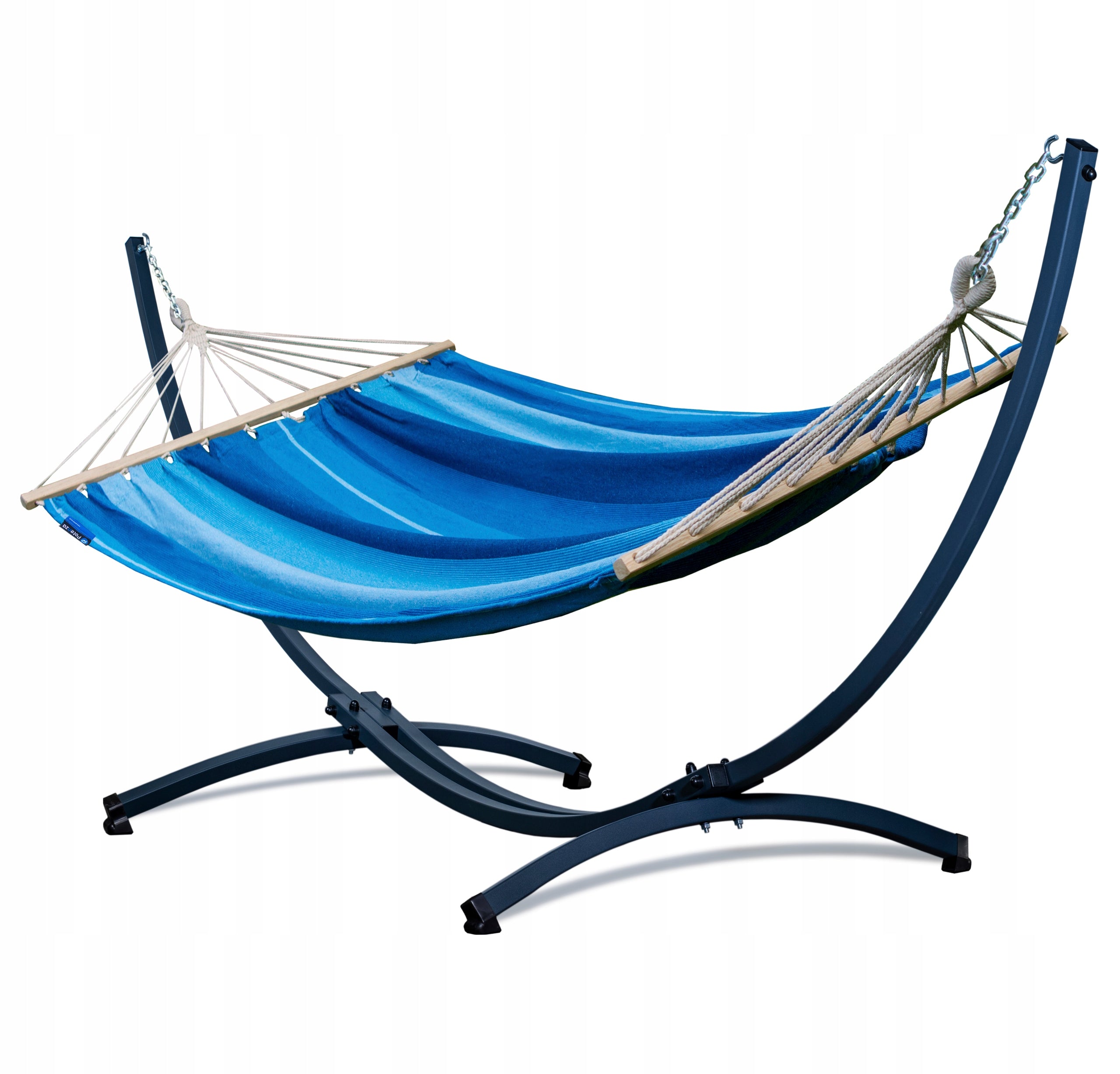 Hammock with steel frame GRANDE garden hammock with crossbars POTENZA