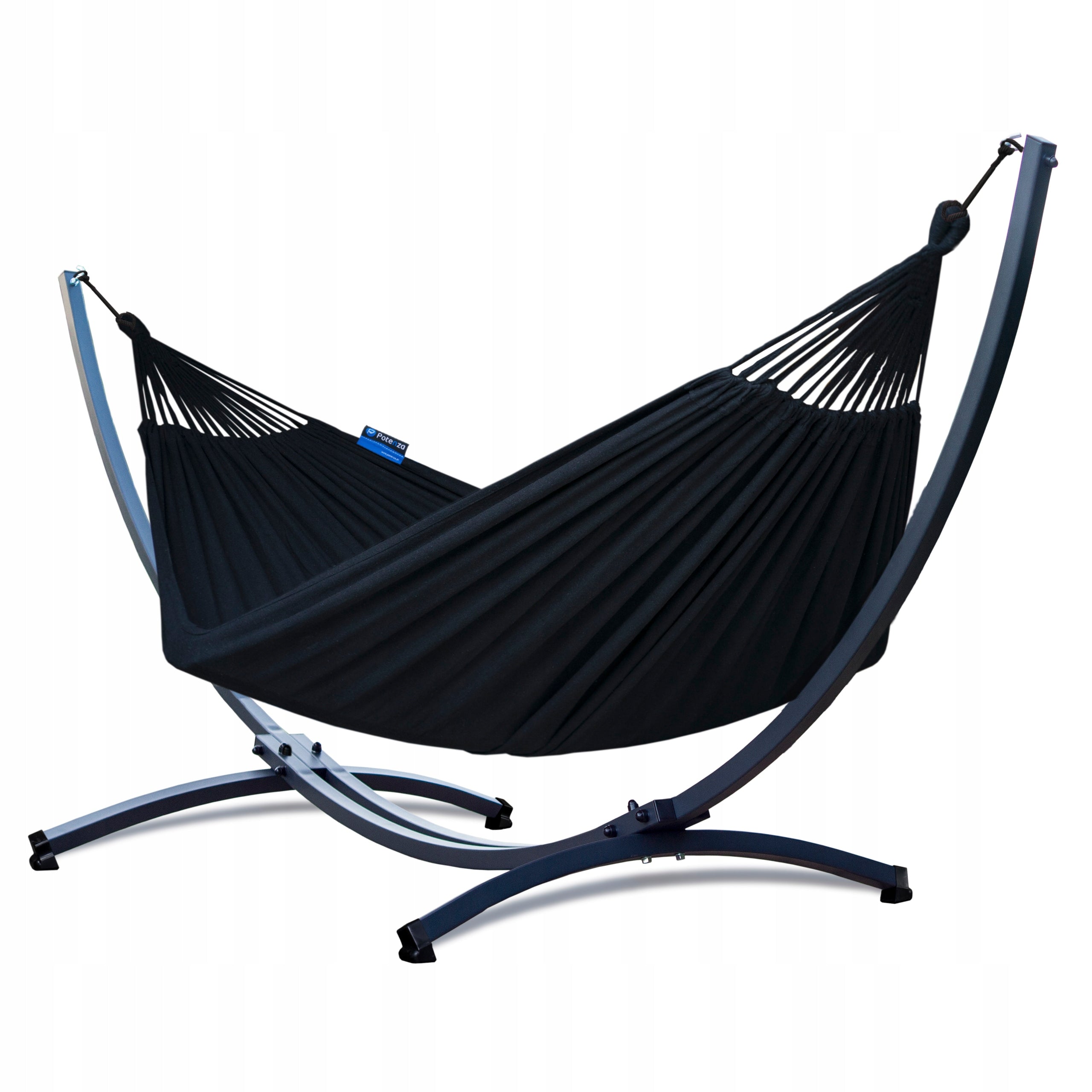 Hammock with steel frame GRANDE hammock double garden set POTENZA