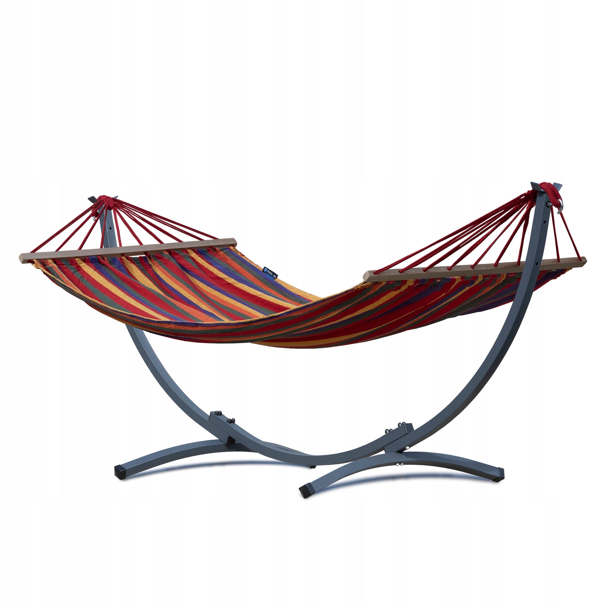 Hammock with steel frame KOMPAKT hammock for garden with crossbars POTENZA