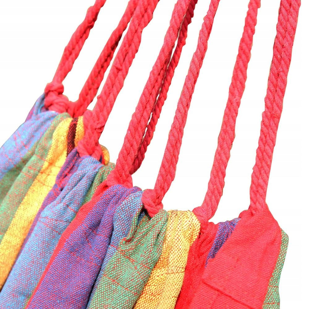 Hammock without bar Songmics multicolor 300 kg 210 x 150 Kind hammock without rod