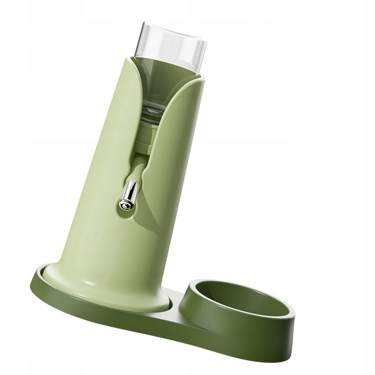 Hamster Water Bottle Leakproof Water Feeder Bottle for Rabbit Small green