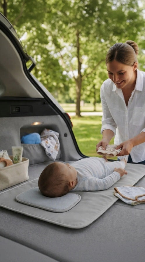 Hamur Home Reusable Changing Mat Portable Changing Table Waterproof Packaging status original