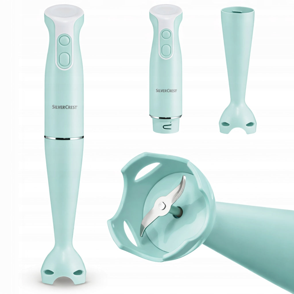 Hand BLENDER SilverCrest 350W TURBO Stainless Steel Ergonomic