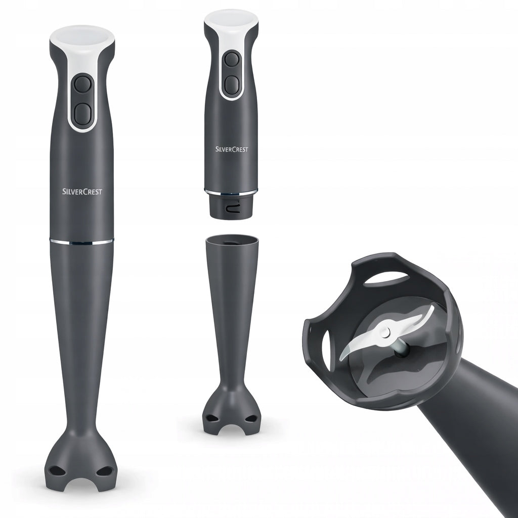 Hand BLENDER SilverCrest 350W TURBO Stainless Steel Ergonomic