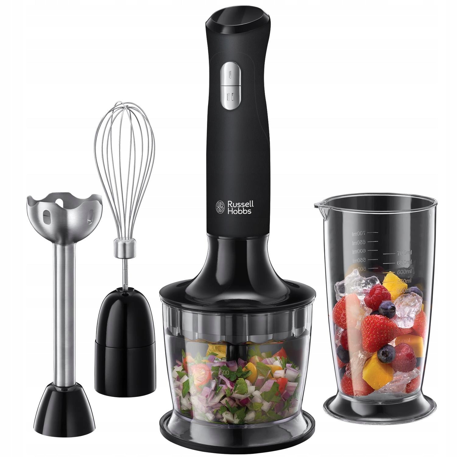 Hand Blender 3in1 Russell Hobbs 24702-56 500 W black Manufacturer code 24702-56