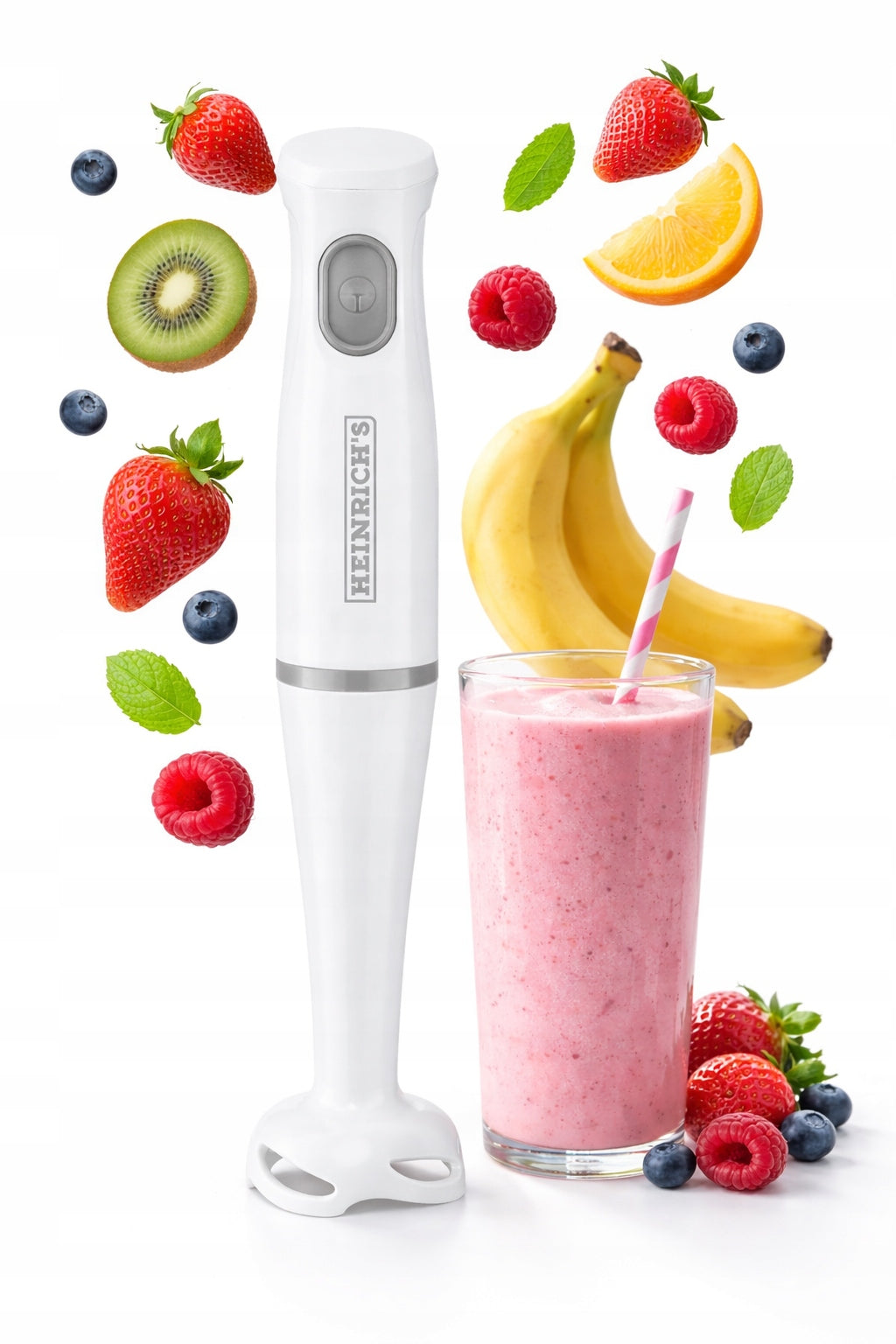 Hand Blender 400W Mixer ROBOT MULTIFUNCTIONAL TURBO CONTAINER SMOOTHIE
