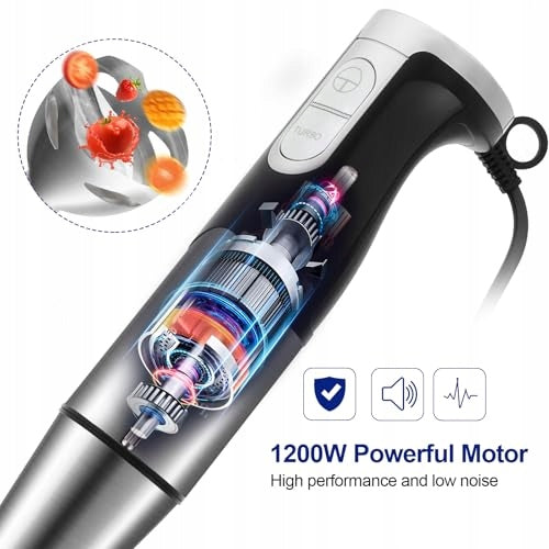 Hand Blender 6in1 1200W Set Steel Mixer Manufacturer code 4021