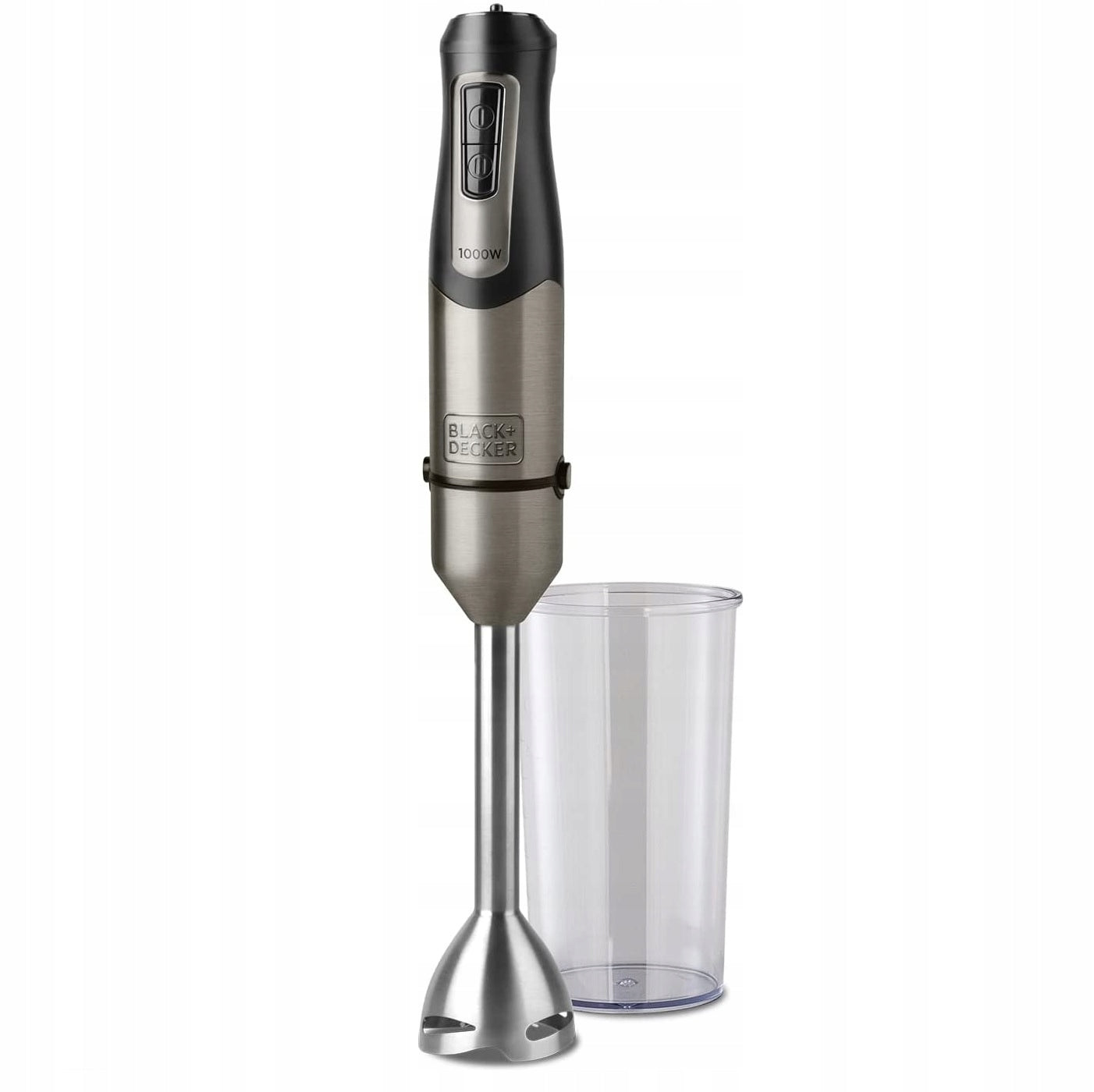 Hand Blender Black+Decker BXHB1000E 1000 W silver/grey
