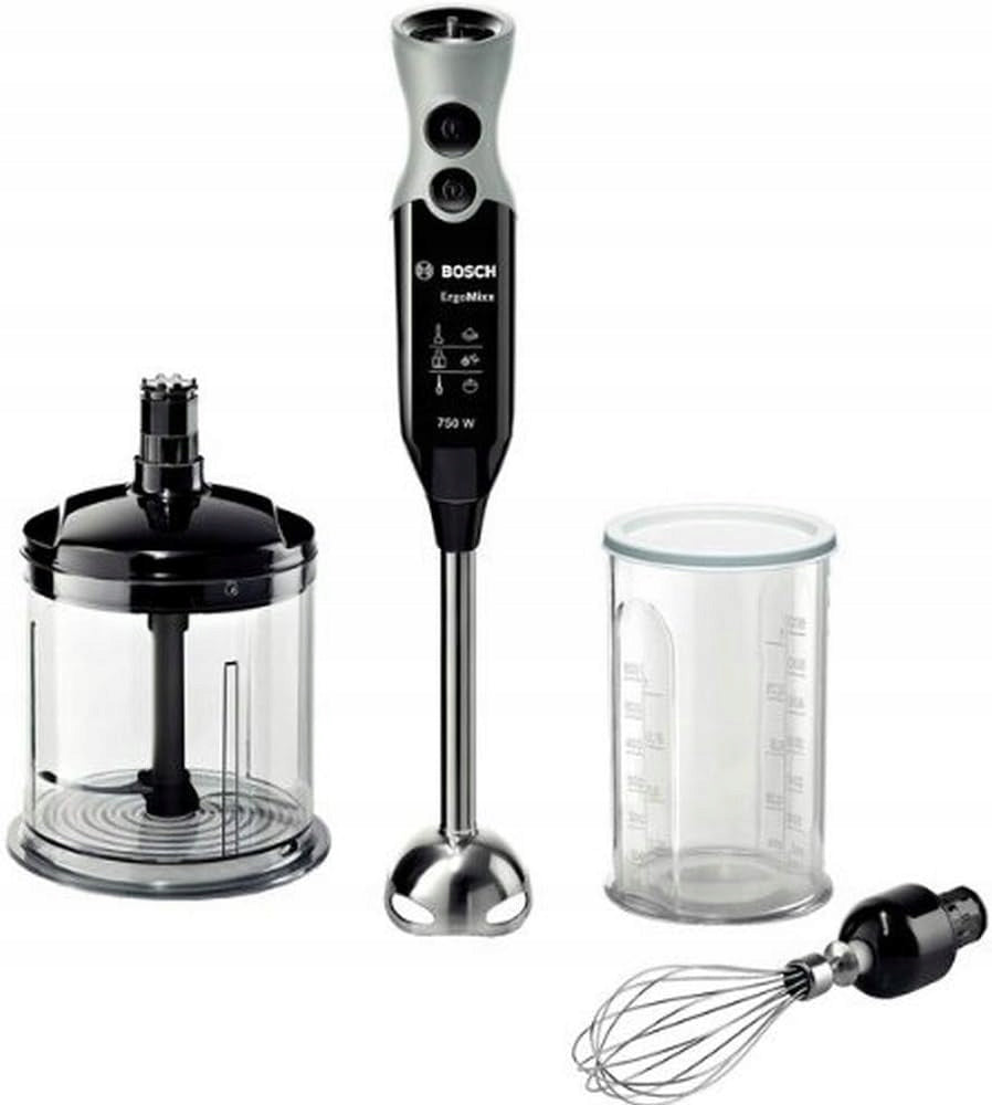 Hand Blender, Black/Transparent, 42.8 x 14.3 x 20.3 cm