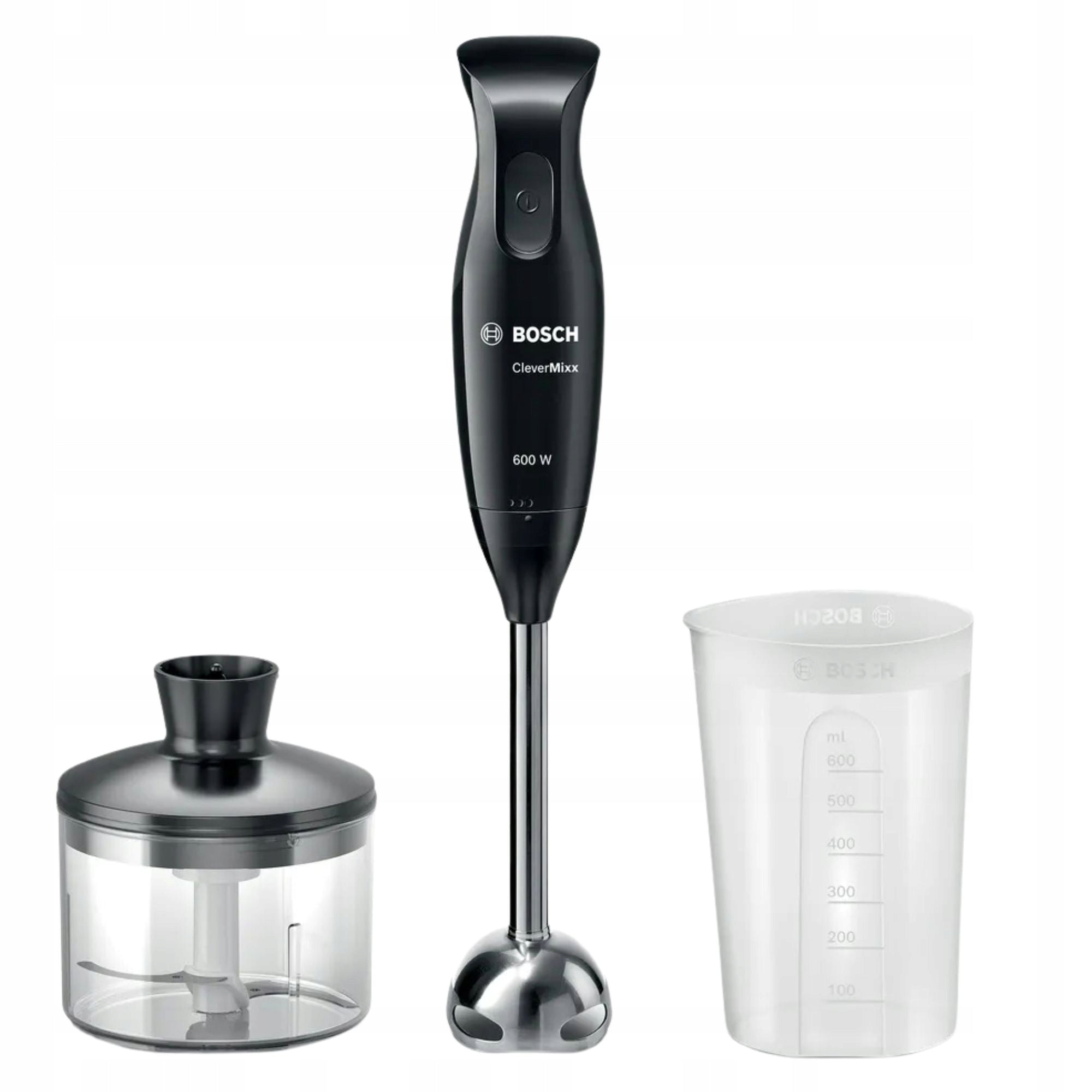Hand Blender Bosch MSM2620B CleverMixx 600 W Shredder Light Black