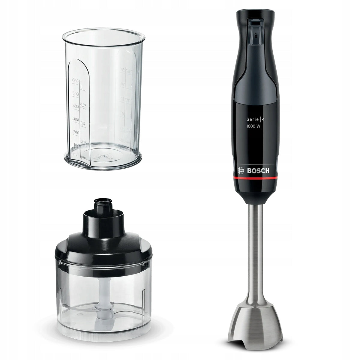 Hand Blender Bosch MSM4B620 1000W Shredder Cup with measuring cup Power rating 1000 W
