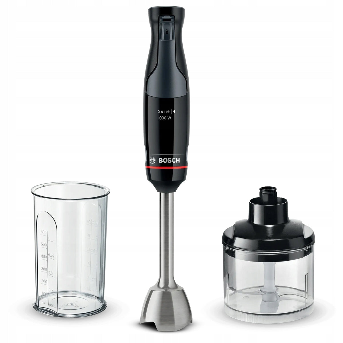 Hand Blender Bosch MSM4B620 1000W Shredder Cup with measuring cup