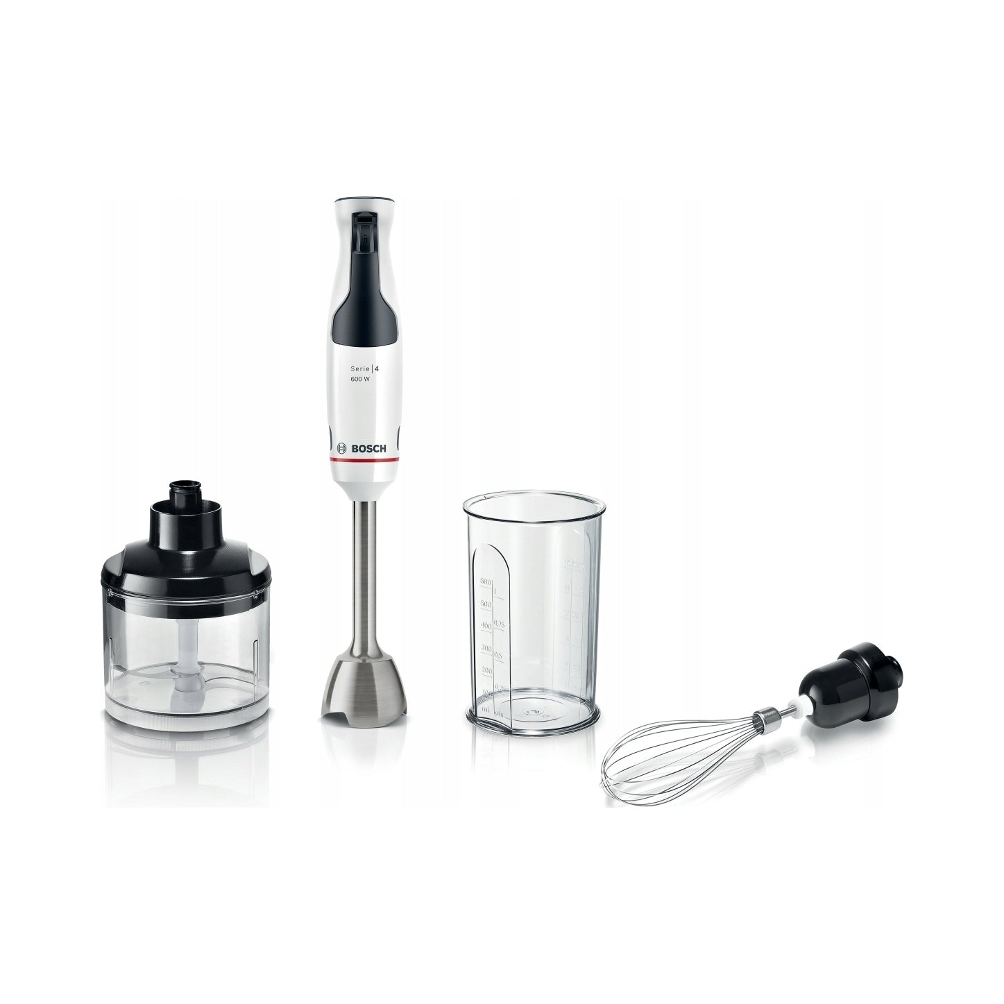Hand Blender Bosch Series 4 MSM4W221 600 W white