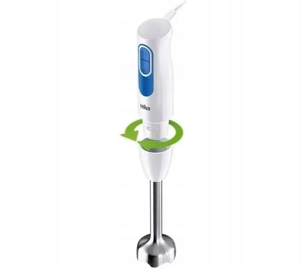 Hand Blender Braun MultiQuick 2 MQ20.001MWH 600W for Mixing Brand Braun
