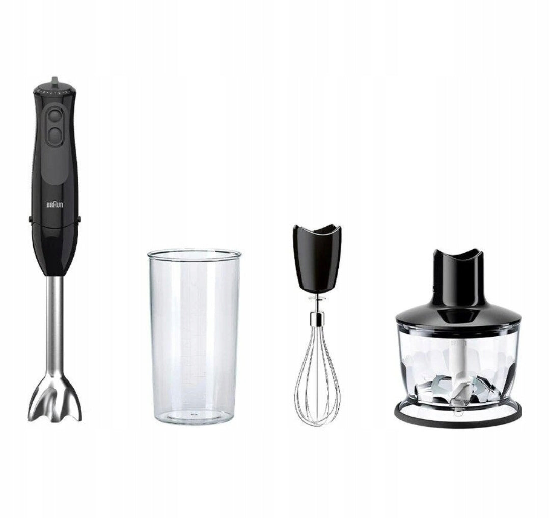 Hand Blender Braun MultiQuick 3 MQ3135BK, 900 W, turbo, EasyClick
