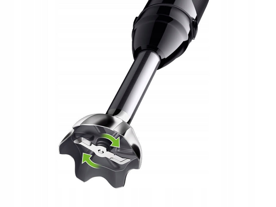 Hand Blender Braun MultiQuick 5 Pro MQ55236M, 1000 W, Black Product weight with unit packaging 1.79 kg