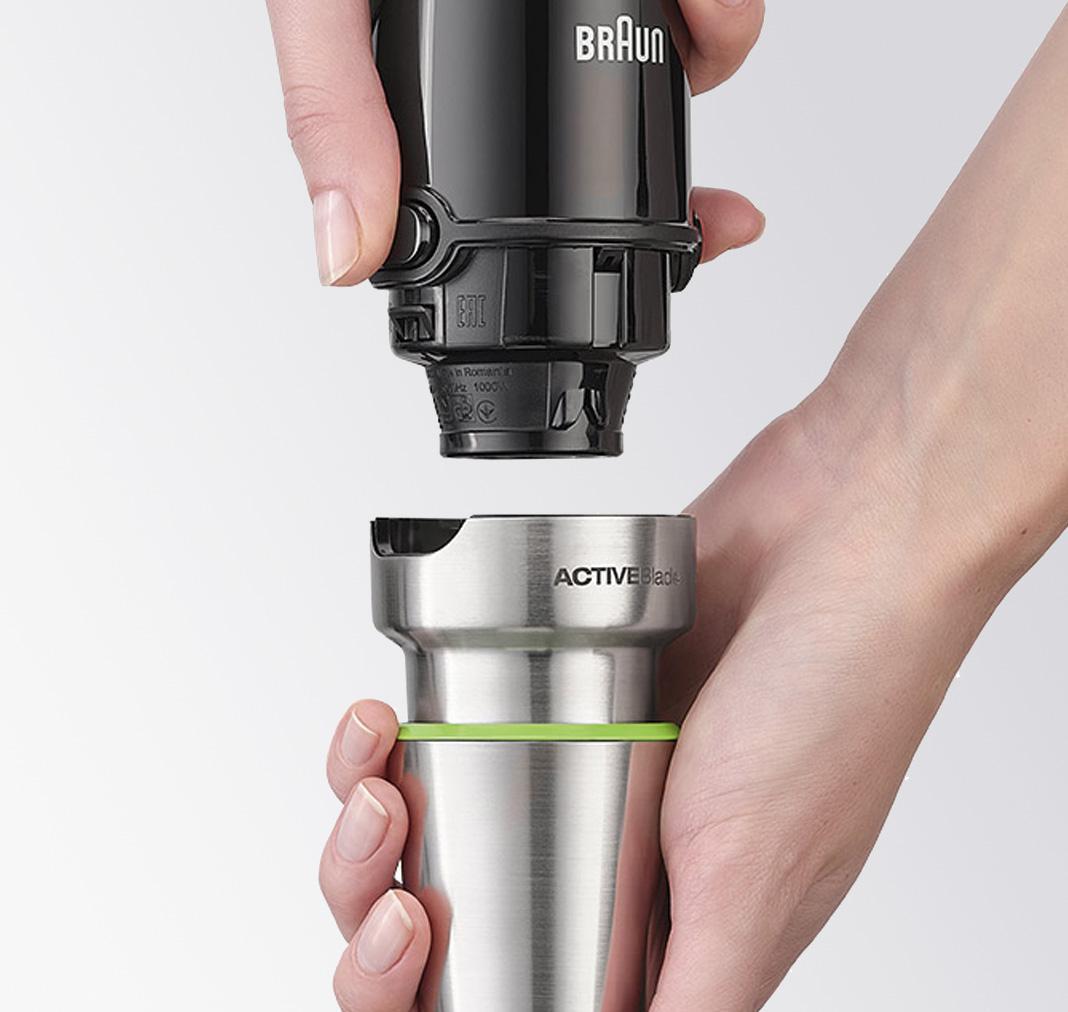 Hand Blender Braun MultiQuick 9 MQ9187XLI 1200 W black Manufacturer code MQ9187XLI
