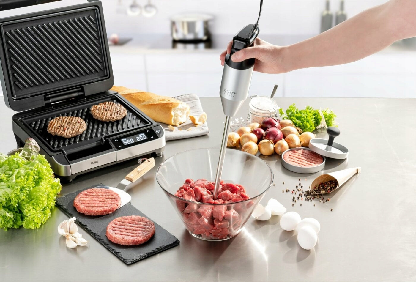 Hand Blender Caso HB 2400 Pro XL 350 W silver/grey Manufacturer code 3604