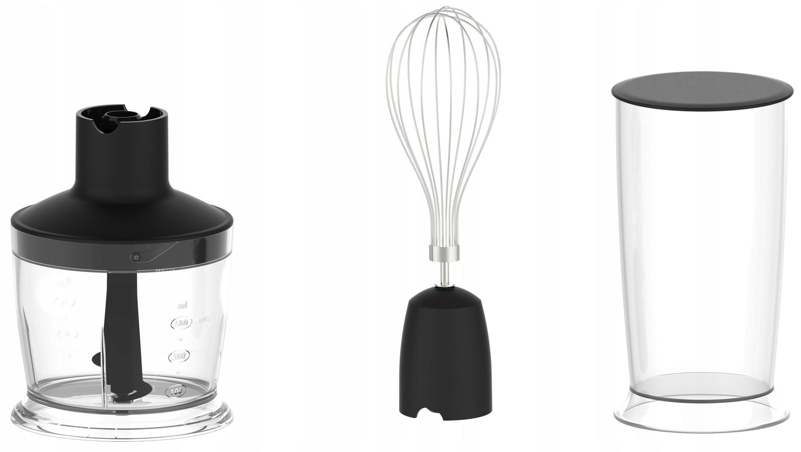 Hand Blender GÖTZE & JENSEN HB950K Inox Power rating 1000 W