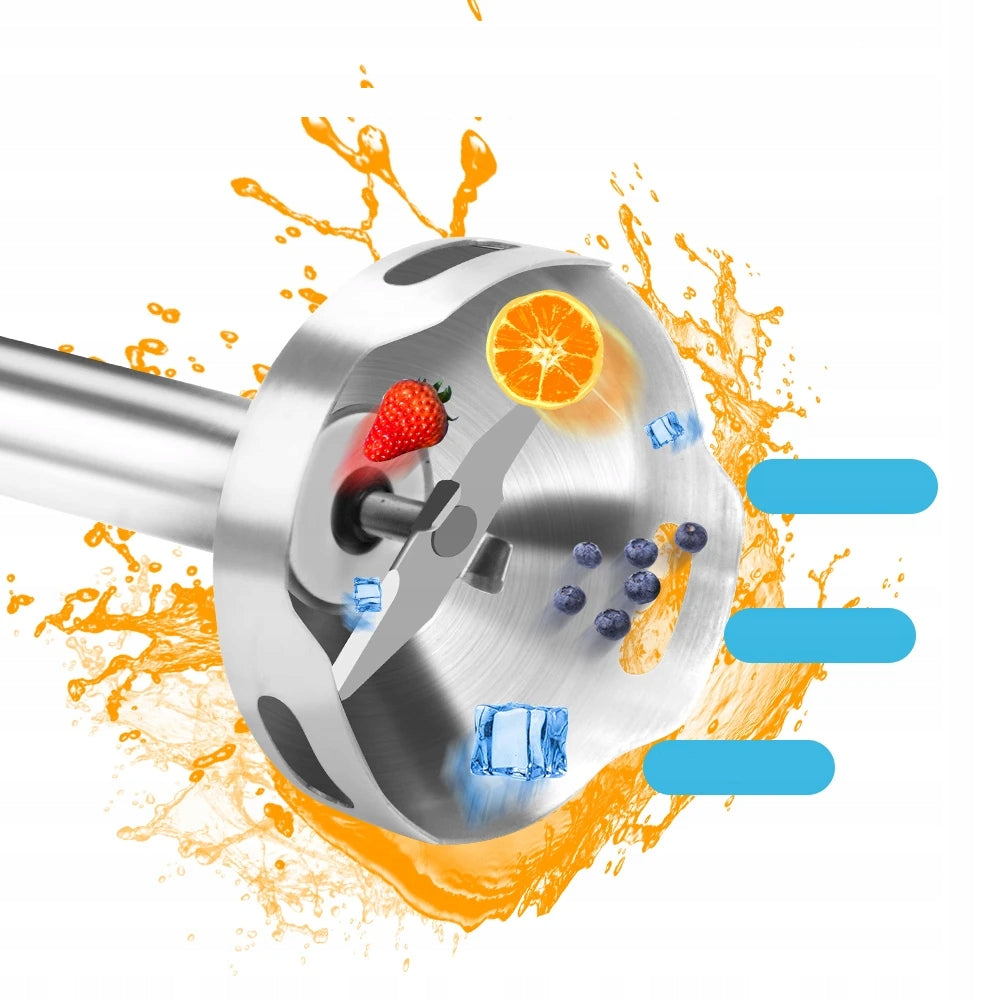 Hand Blender Justbuy 1500W 1500W silver/grey Brand no brand
