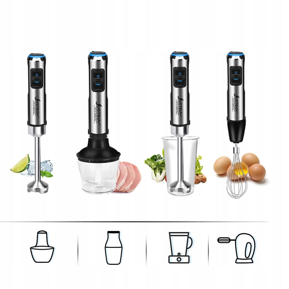 Hand Blender Justbuy 1500W 1500W silver/grey Model 1500W