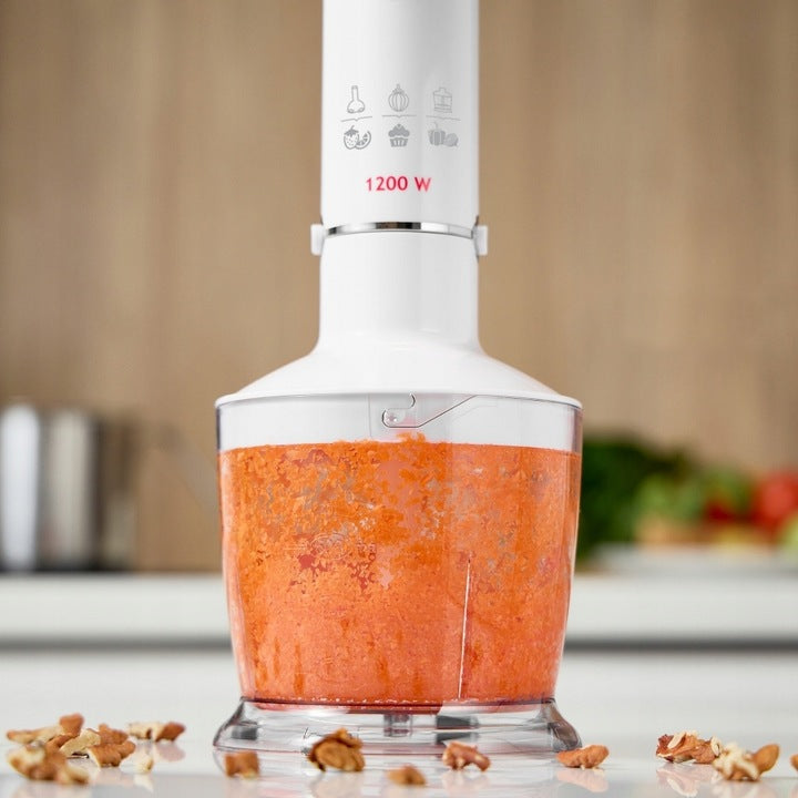 Hand Blender MPM MBL-36 Turbo Function 1200W Accessories White Manufacturer code MBL-36