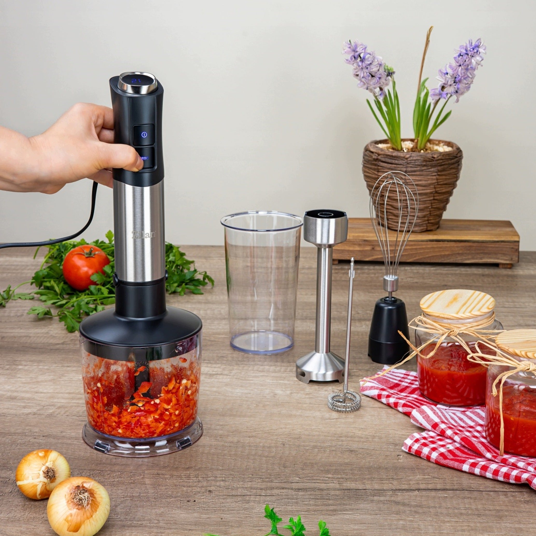 Hand Blender MULTIFUNCTIONAL SET 5IN1 POWER 1200W Packaging status original