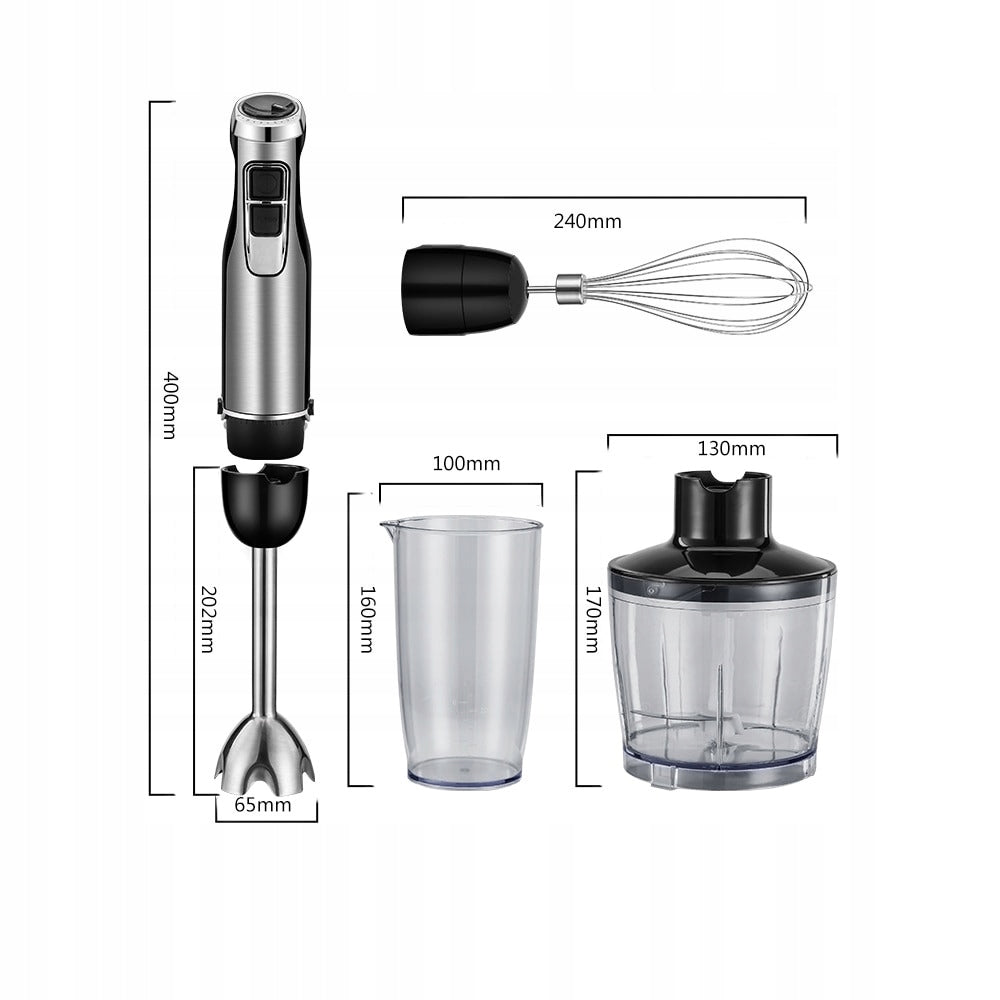 Hand Blender Malakser 1200W 4in1 Set BioloMix Manufacturer code HB1200