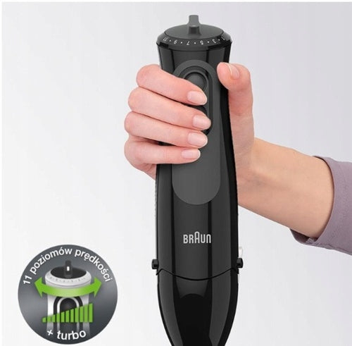 Hand Blender MultiQuick 3 900W Braun MQ3135BK Brand Braun