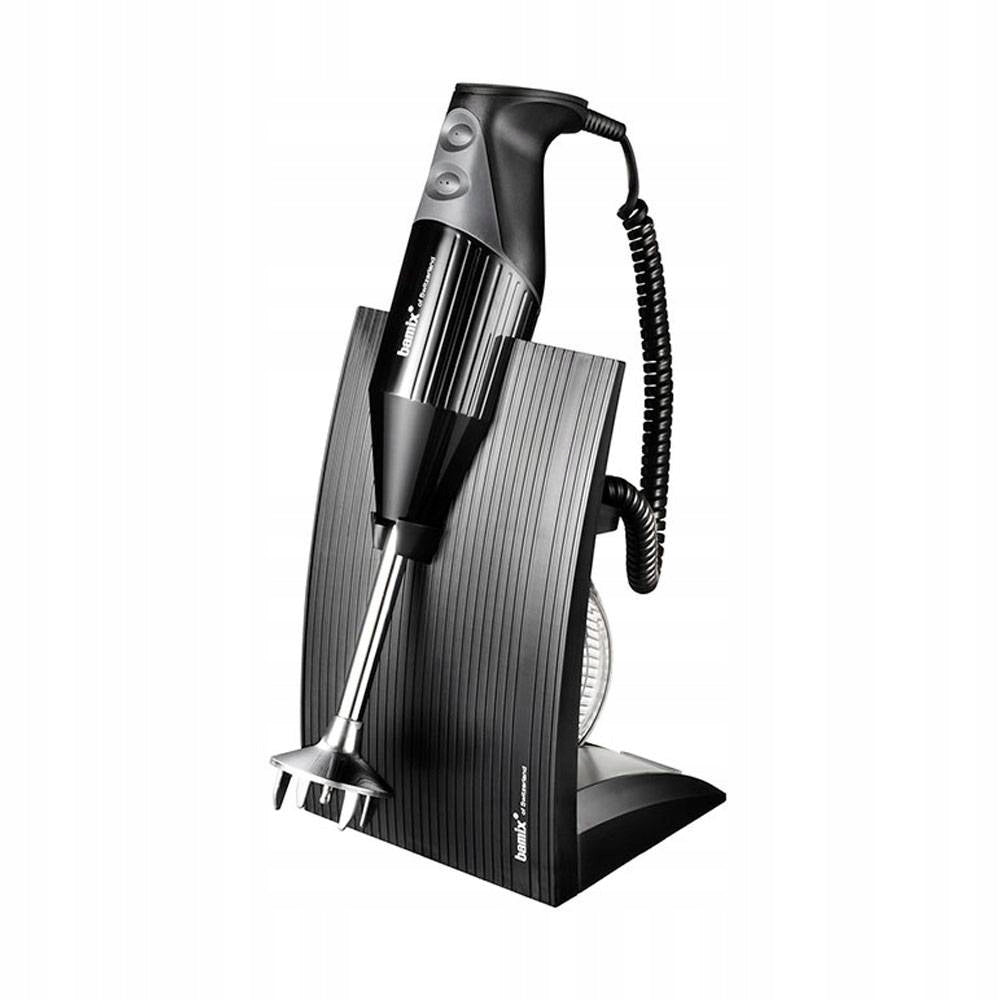 Hand Blender Multifunctional Bamix SwissLine Adjustable Speed Black Packaging status original