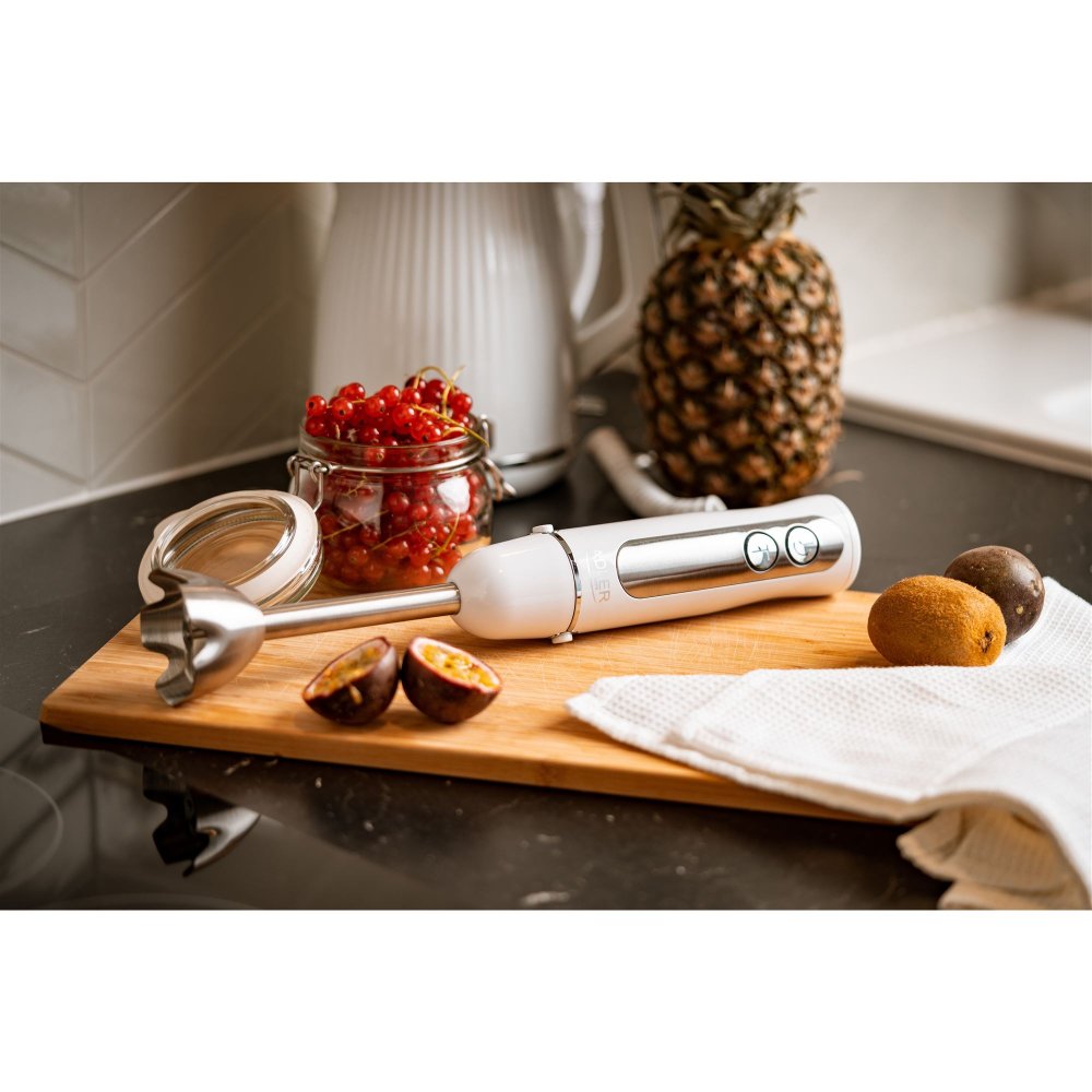 Hand Blender POWERFUL 1500W Speed Control Twisted Cord 180cm WHITE Manufacturer code Blender ręczny