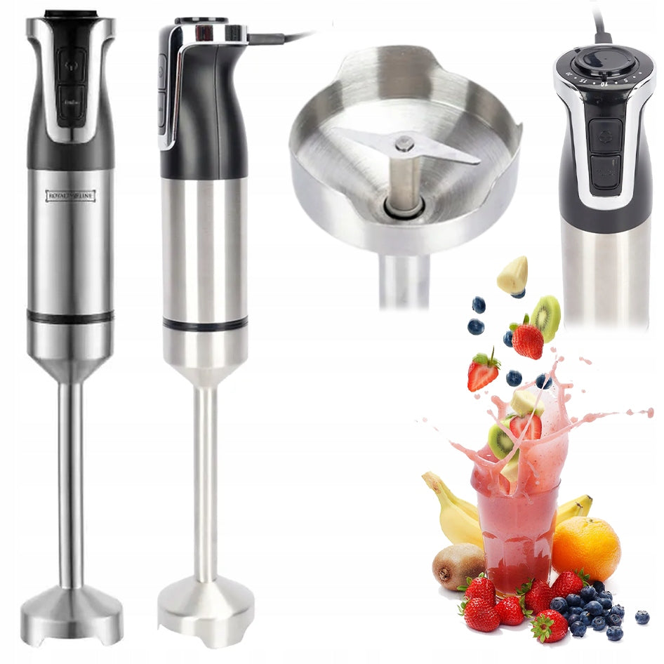 Hand Blender Powerful 800W Multifunctional Mixer Function TURBO Crushes Ice Packaging status original