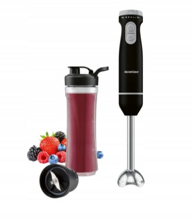 Hand Blender SilverCrest SSSM 600 W black Brand SilverCrest