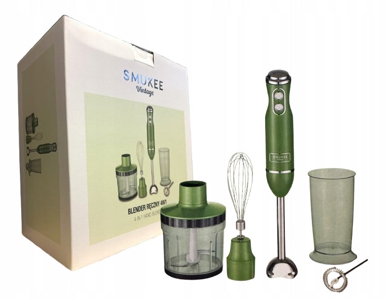 Hand Blender Smukee Vintage AK-0147 700 W 4in1 Green EAN (GTIN) 5902983631149