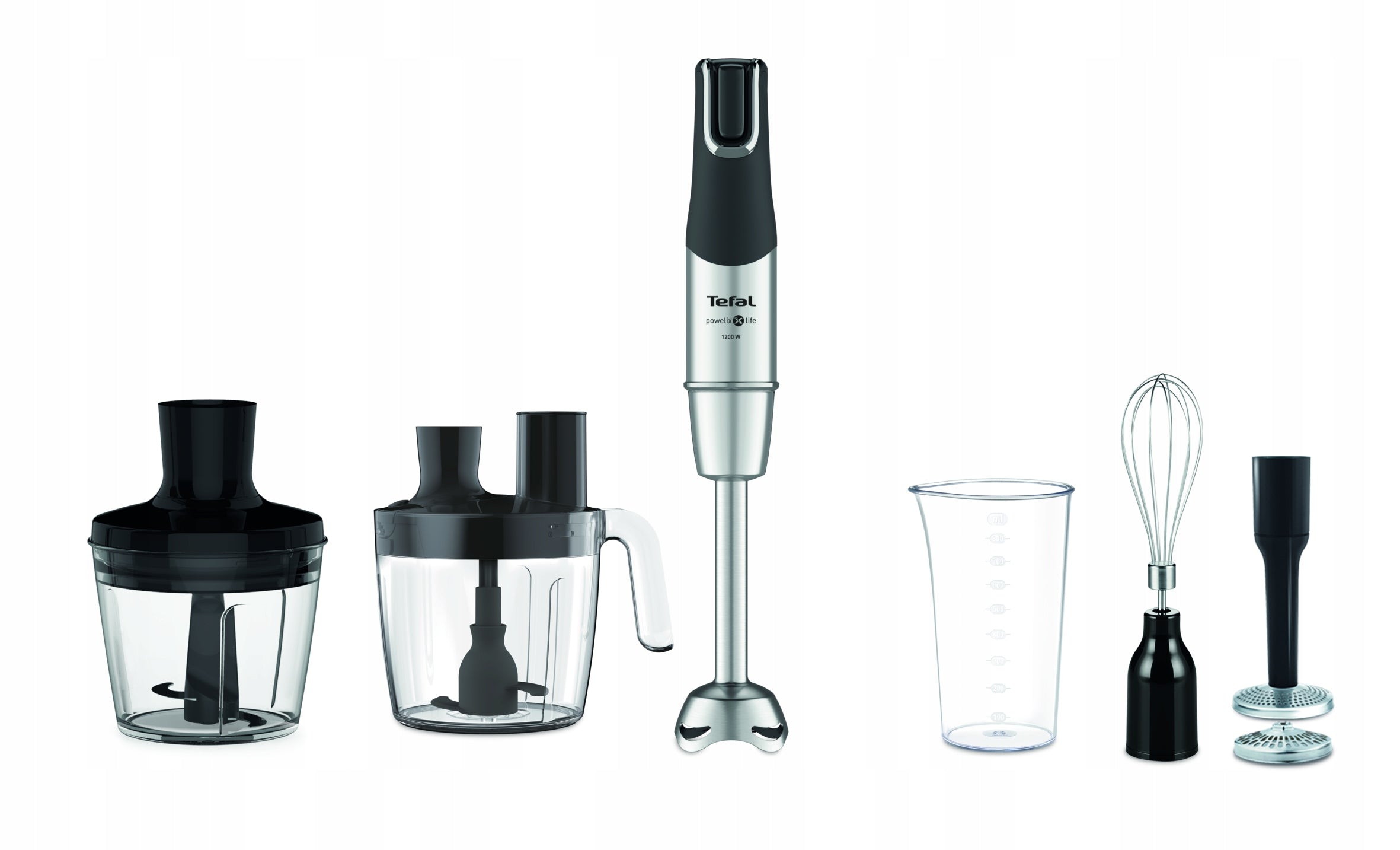 Hand Blender Tefal Infiny Force Pro HB95LD 1200W 5in1 shredder Packaging status original