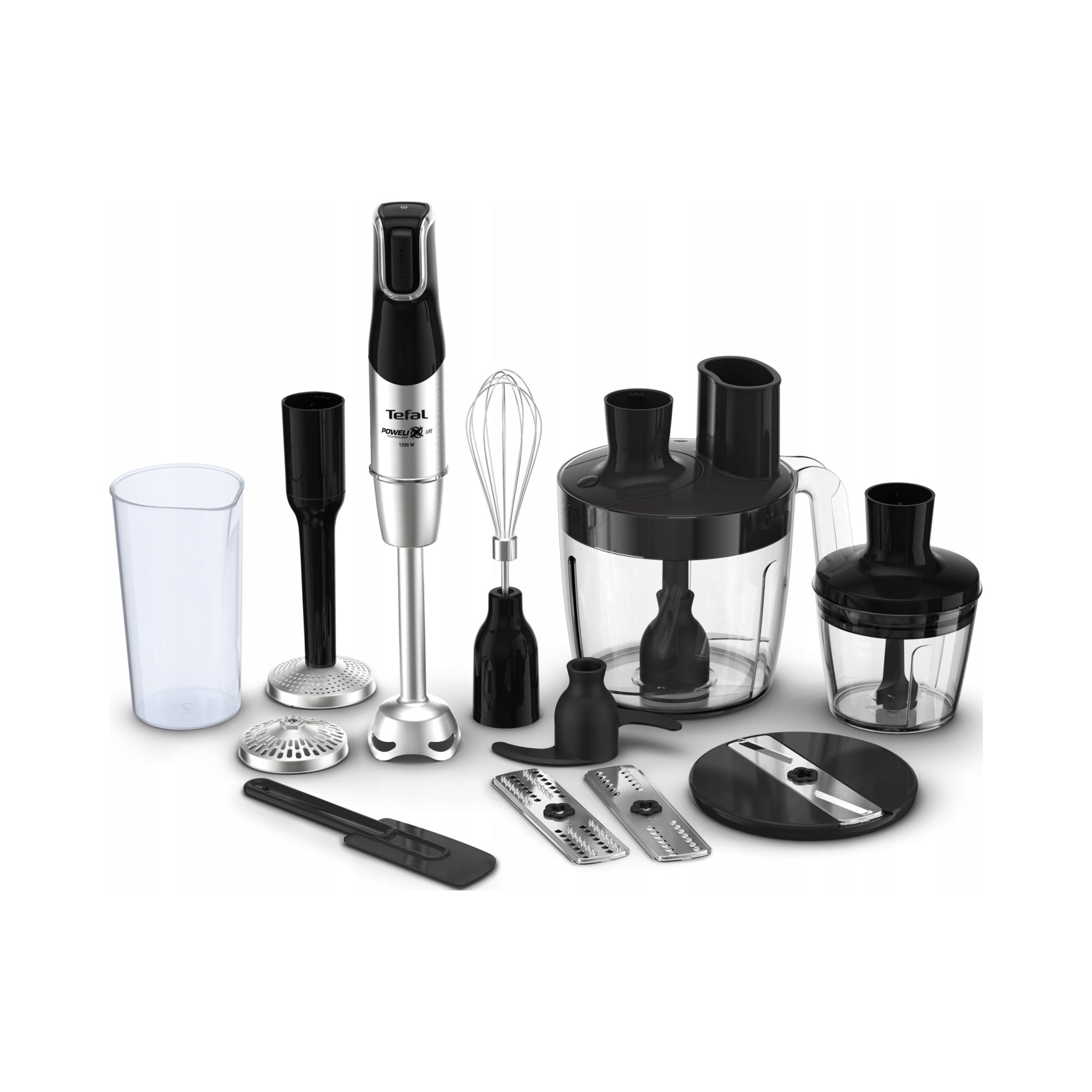 Hand Blender Tefal Infiny Force Pro HB95LD 1200W 5in1 shredder