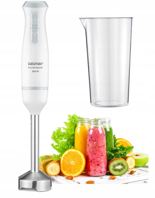 Hand Blender VERY STRONG ZELMER ZHB4561S 800W METAL BLENDING FOOT Packaging status original