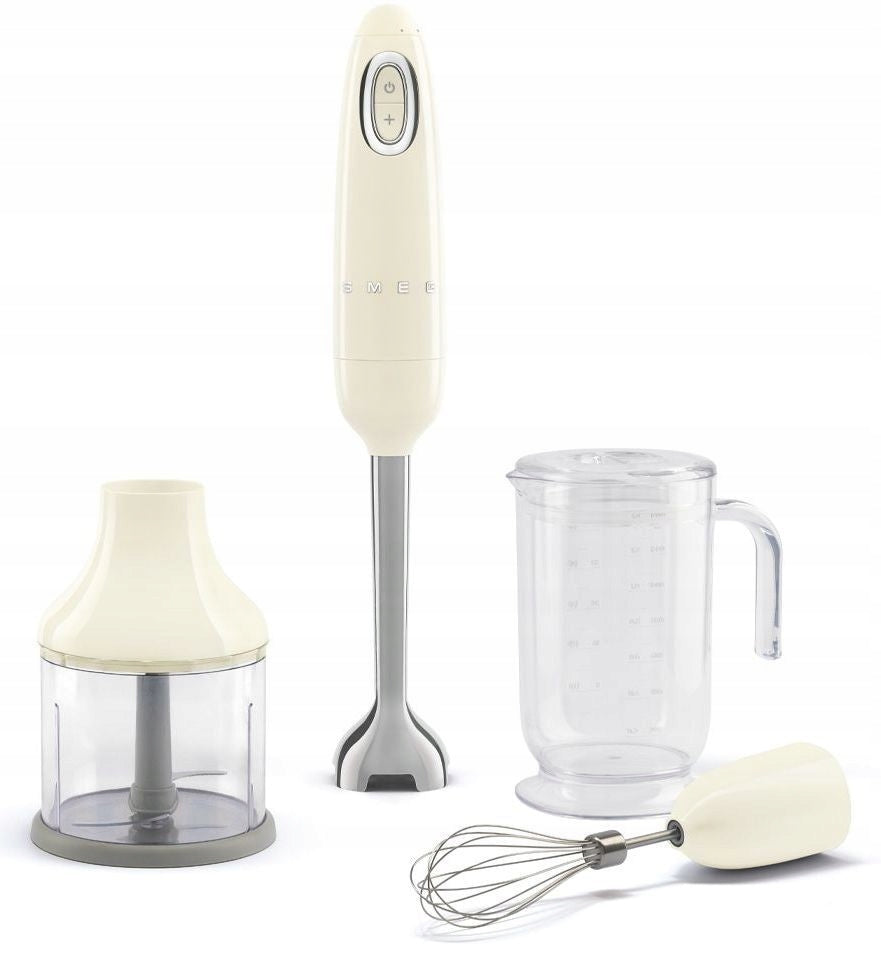 Hand Blender with Accessories Smeg HBF03CREU Cream