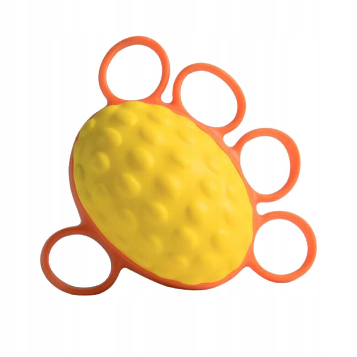 Hand Grip Ball Strength Trainer Rehabilitation Equipment with five finger Color multicolor