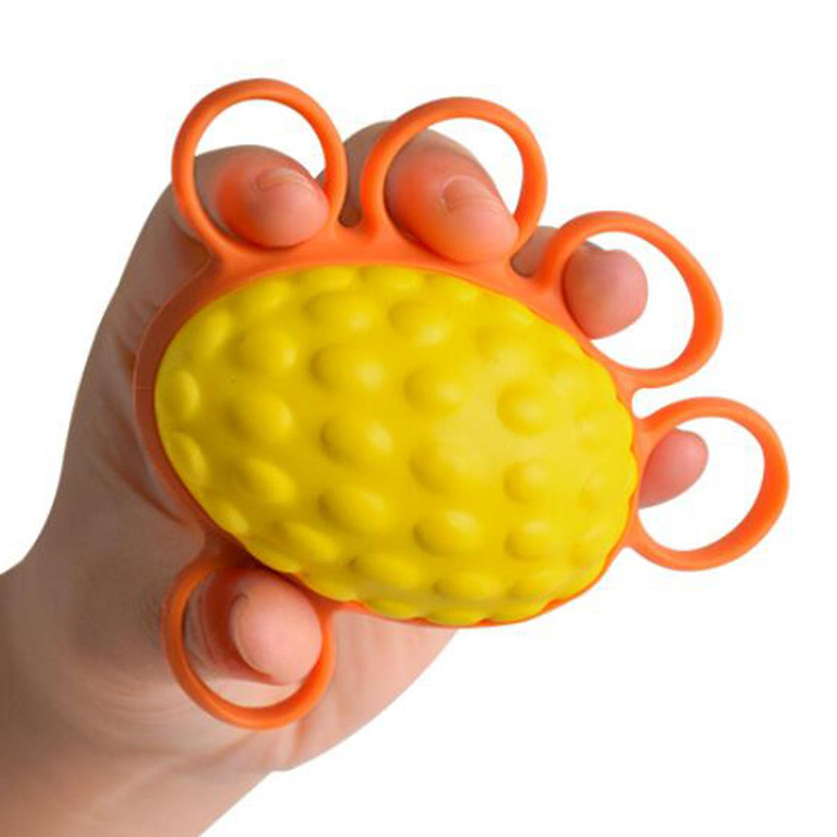 Hand Grip Ball Strength Trainer Rehabilitation Equipment with five finger