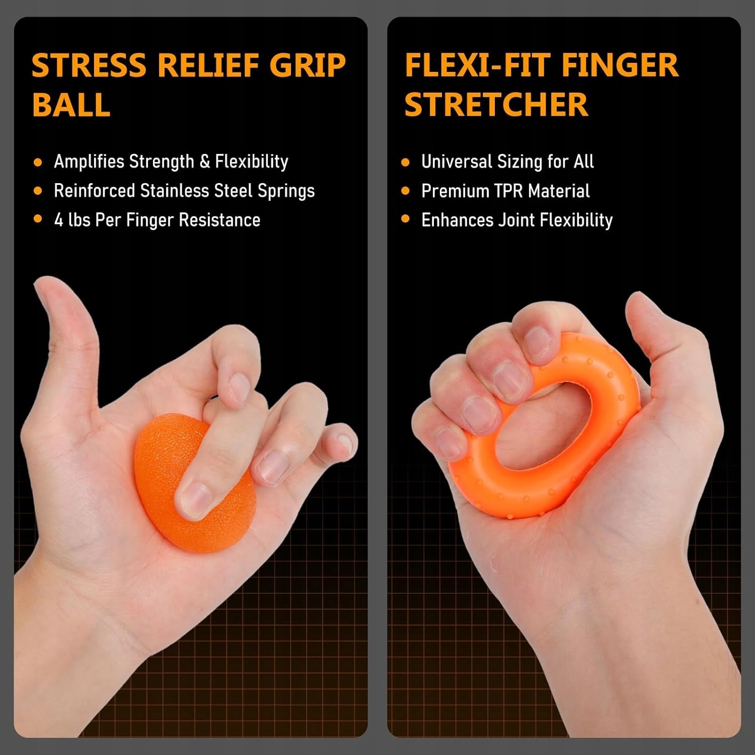 Hand Grip Strength Trainer Kits (5 Pack) Adjustable Resistance Forearm EAN (GTIN) 754290146718