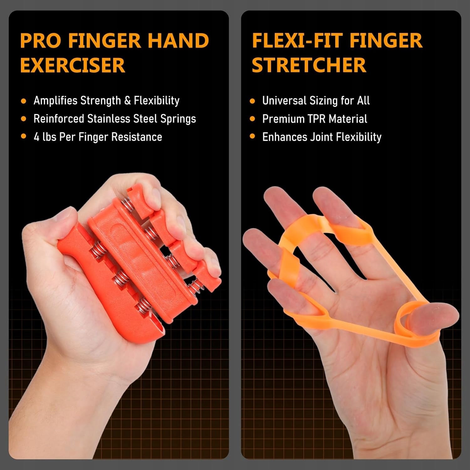 Hand Grip Strength Trainer Kits (5 Pack) Adjustable Resistance Forearm Manufacturer code 754290146718