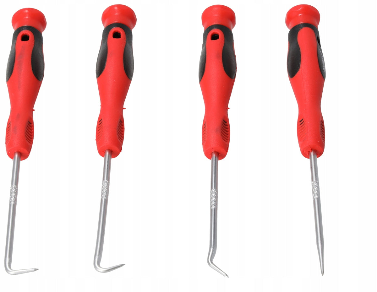 Hand Hooks Set of Hooks 4 pieces 150 mm Precision with Handle DEDRA Packaging status original