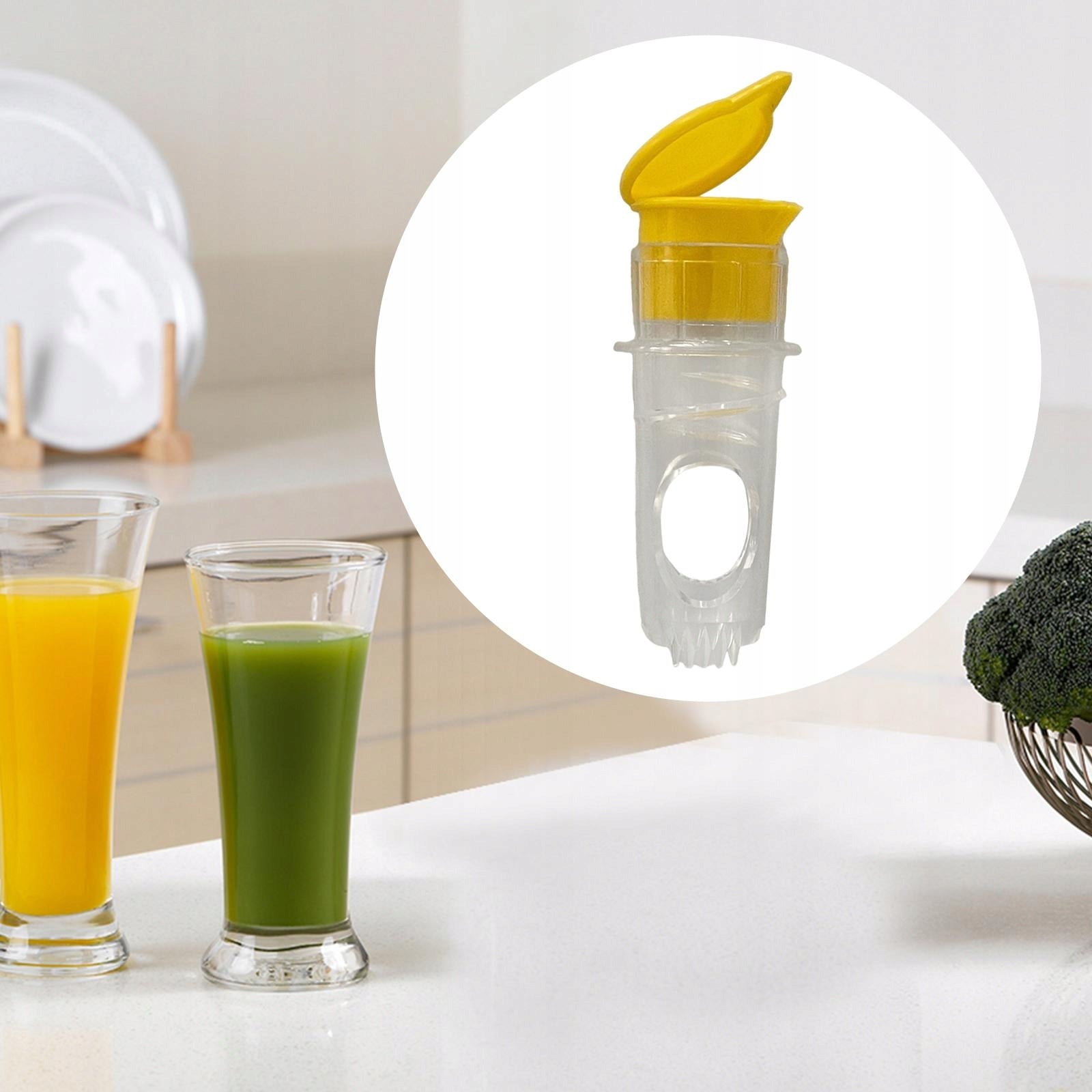 Hand Juicer with Invered Mouth Mini Kitchen Tools Citrus Juicer Lemon