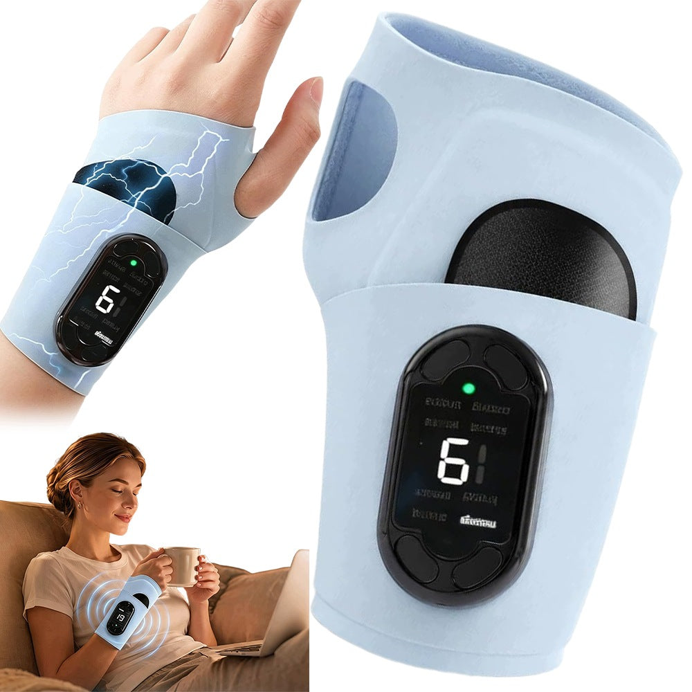 Hand Massager Wireless Electric Professional Pain Relief Packaging status original