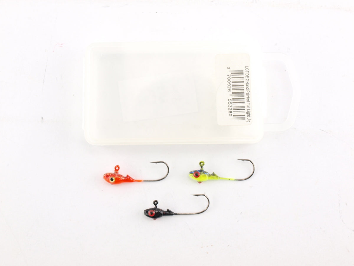 Hand Painted Mini Jig Head - 3 Pieces Brand no brand