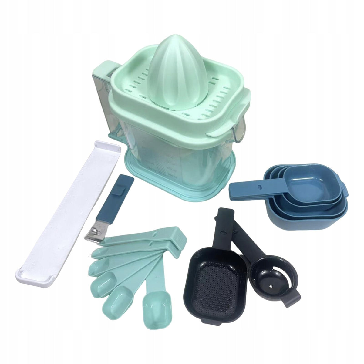 Hand Press Citrus Juicer Machine Storage Box Effortless Juicing Baking Packaging status original