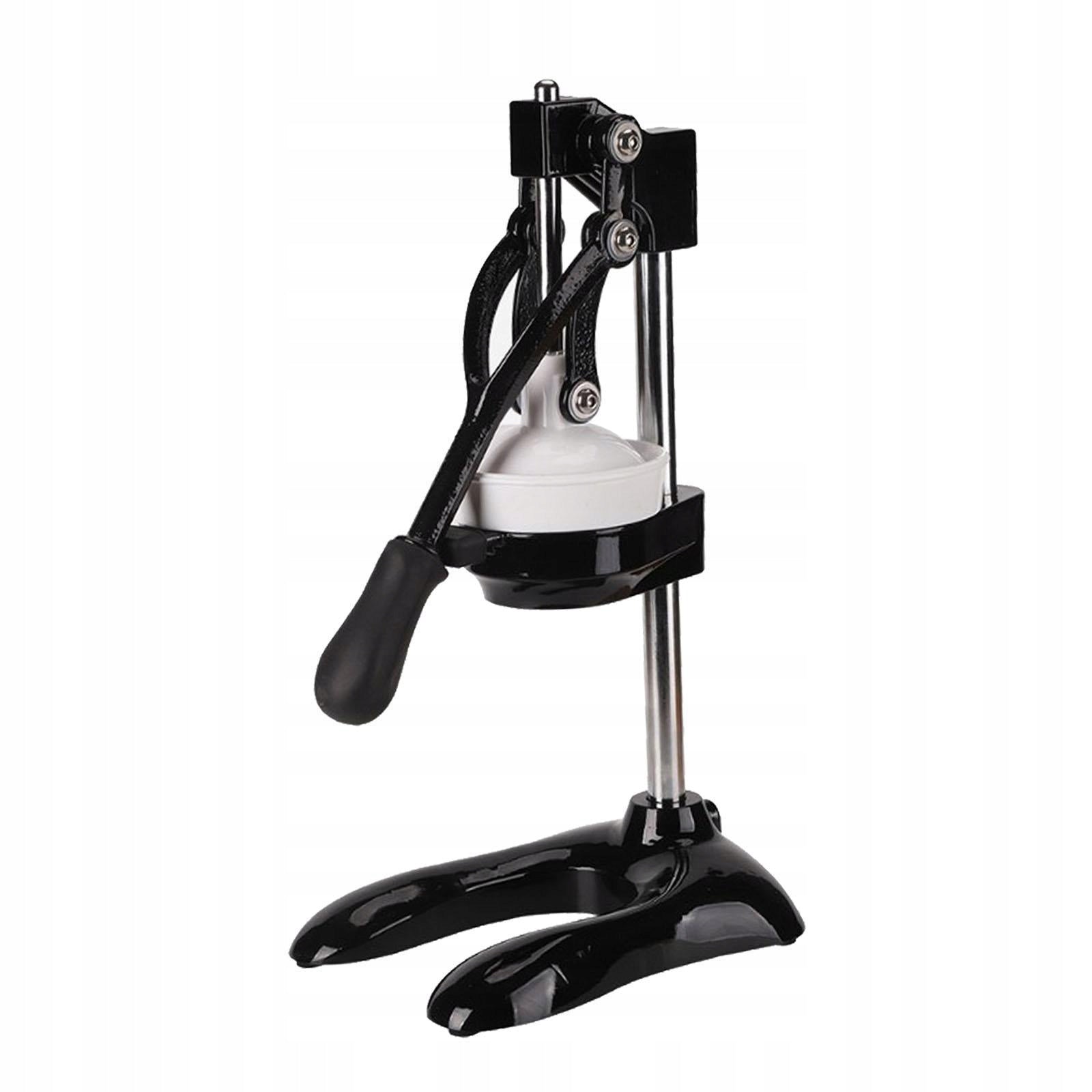 Hand Press Juicer Machine Heavy Duty Countertop Squeezer Orange Lime Black